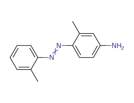 Molecular Structure of 5014-86-8 (4-(o-tolylazo)-m-toluidine)