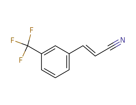 Molecular Structure of 58177-64-3 ((E)-3-[3-(trifluoromethyl)phenyl]acrylonitrile)
