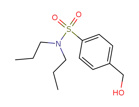 Molecular Structure of 15148-72-8 (4-(hydroxymethyl)-N,N-dipropylbenzenesulfonamide)