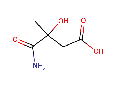 Molecular Structure of 89417-57-2 (2-Hydroxy-2-methyl-bernsteinsaeuremonoamid)
