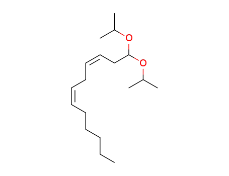 Molecular Structure of 117203-38-0 ((Z,Z)-3,6-dodecadienal diisopropyl acetal)
