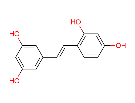 4-[2-(3,5-dihydroxyphenyl)ethenyl]benzene-1,3-diol