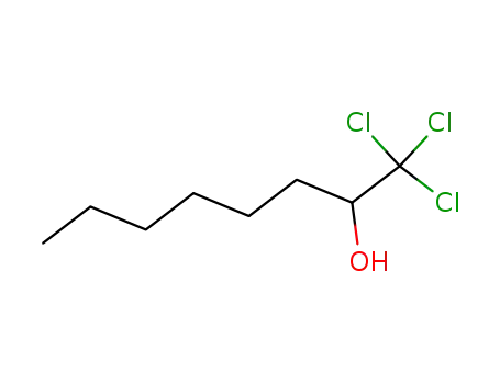 Molecular Structure of 64713-78-6 (2-Octanol, 1,1,1-trichloro-)