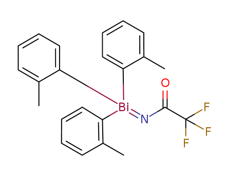 [(trifluoroacetyl)imino]tris-(2-methylphenyl)-λ(5)-bismuthane