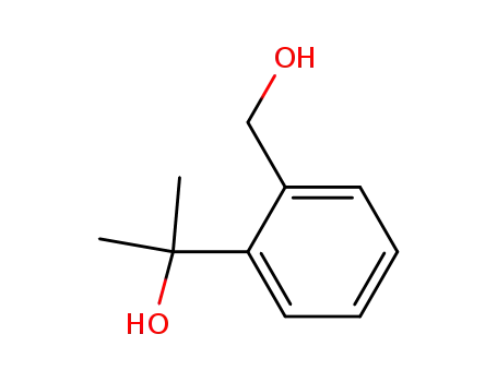 Molecular Structure of 55549-01-4 (α,α-dimethyl-o-xylene α,α'-diol)