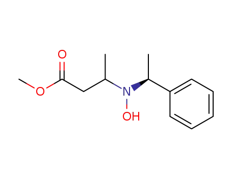 3-[Hydroxy-((S)-1-phenyl-ethyl)-amino]-butyric acid methyl ester