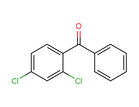 Molecular Structure of 19811-05-3 (2,4-DICHLOROBENZOPHENONE)