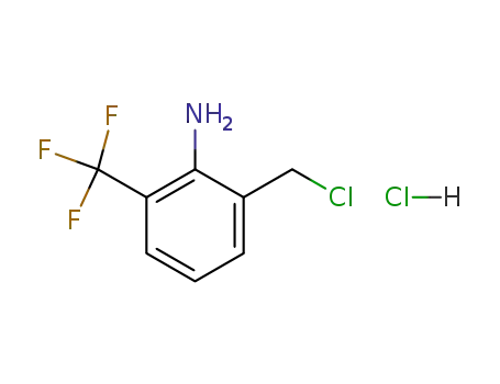 2-(Chloromethyl)-6-(trifluoromethyl)aniline;hydrochloride