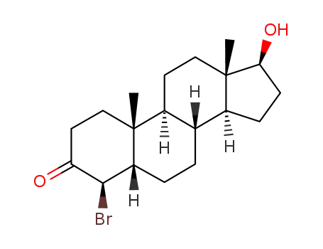 4β-bromo-17β-hydroxy-5β-androstan-3-one