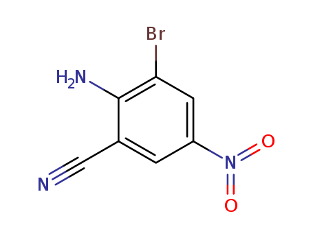Benzonitrile, 2-amino-3-bromo-5-nitro-