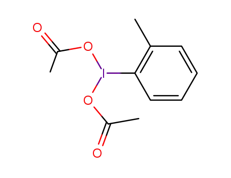 Molecular Structure of 31599-59-4 (2-(diacetoxyiodo)toluene)