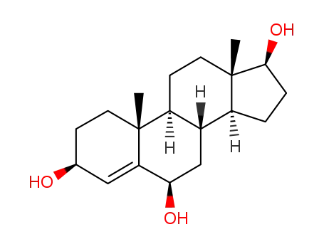 Molecular Structure of 15780-14-0 (4-Androsten-3beta,6alpha,17beta-triol)