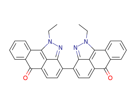 [3,3'-Bianthra[1,9-cd]pyrazole]-6,6'(1H,1'H)-dione,1,1'-diethyl-