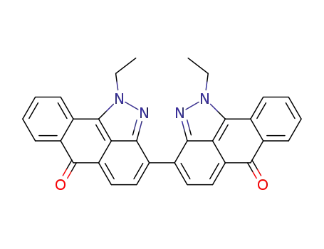 [3,3'-Bianthra[1,9-cd]pyrazole]-6,6'(1H,1'H)-dione, 1,1'-diethyl-