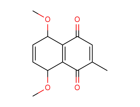 2-methyl-5,8-dimethoxy-5,8-dihydro-1,4-naphthoquinone
