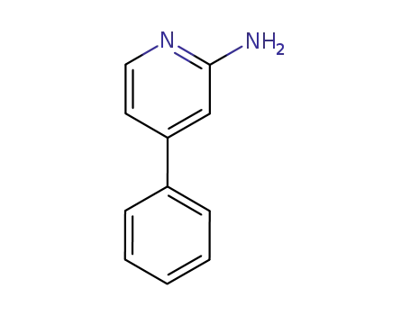 Molecular Structure of 60781-83-1 (4-PHENYL-PYRIDIN-2-YLAMINE)