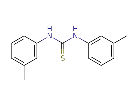 Molecular Structure of 620-51-9 (Thiourea, N,N'-bis(3-methylphenyl)-)