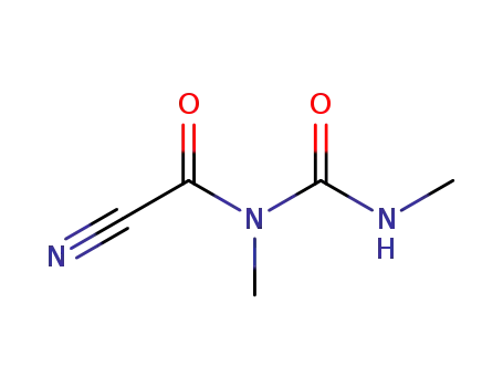 Molecular Structure of 860583-01-3 (<i>N</i>-cyanocarbonyl-<i>N</i>,<i>N</i>'-dimethyl-urea)