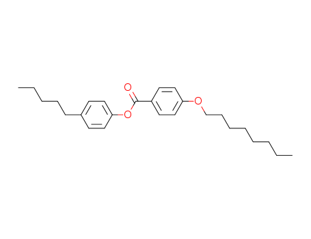 Benzoic acid,4-(octyloxy)-, 4-pentylphenyl ester