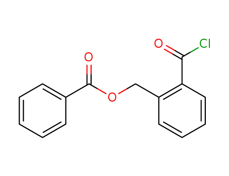 Molecular Structure of 58249-87-9 (2-(BENZOYLOXYMETHYL)BENZOYL CHLORIDE)