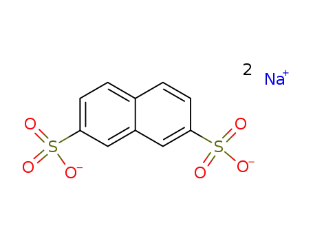 Molecular Structure of 1655-35-2 (2,7-Naphthalenedisulfonic acid disodium salt)
