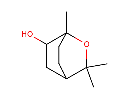Molecular Structure of 18679-48-6 (1,3,3-Trimethyl-2-oxabicyclo[2.2.2]octan-6-ol)