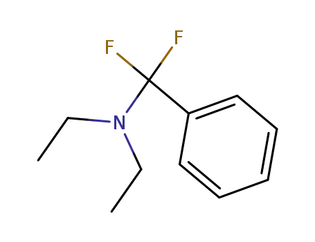 Molecular Structure of 90238-20-3 (N,N-diethyl-α,α-difluorobenzylamine)