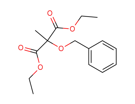 Molecular Structure of 5774-69-6 (diethyl (benzyloxy)methylmalonate)