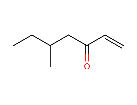 Molecular Structure of 18830-90-5 (3-oxo-5-methyl-1-heptene)