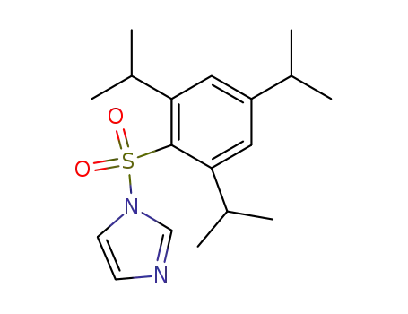 Molecular Structure of 50257-40-4 (1-(2,4,6-Triisopropylphenylsulfonyl)imidazole)