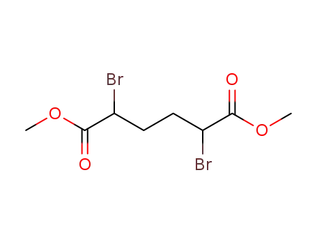Molecular Structure of 868-72-4 (Dimethyl2,2'-Dibromoadipate)