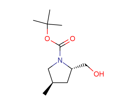 Trans-Tert-Butyl 2-(Hydroxymethyl)-4-Methylpyrrolidine-1-Carboxylate