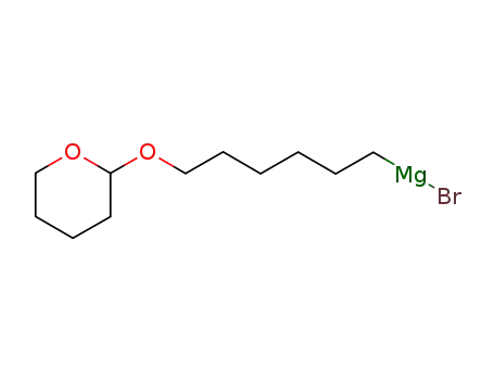 Magnesium, bromo[6-[(tetrahydro-2H-pyran-2-yl)oxy]hexyl]-