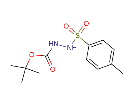 Molecular Structure of 260788-12-3 (tert-butyl 2-tosylhydrazine-1-carboxylate)