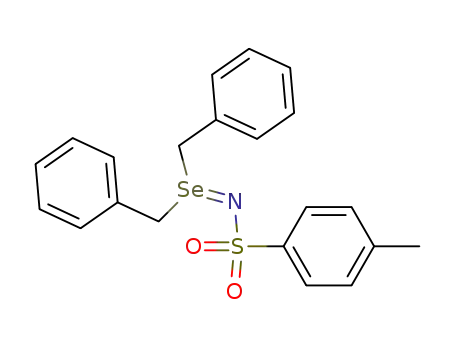 Molecular Structure of 55986-20-4 (N-(p-tolylsulfonyl)dibenzylselenimide)
