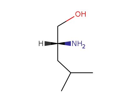Molecular Structure of 502-32-9 (2-amino-4-methylpentan-1-ol)