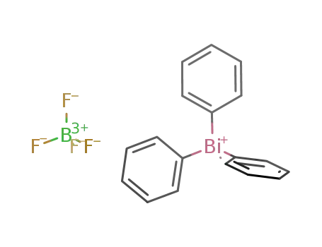Molecular Structure of 278172-59-1 (methyltriphenylbismuthonium tetrafluoroborate)
