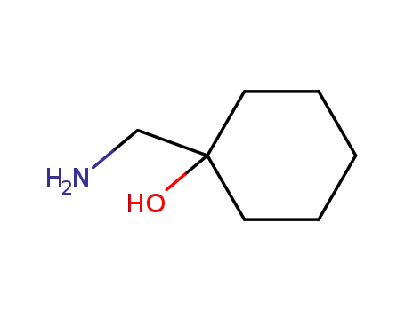 Molecular Structure of 4000-72-0 (1-(aminomethyl)cyclohexan-1-ol)