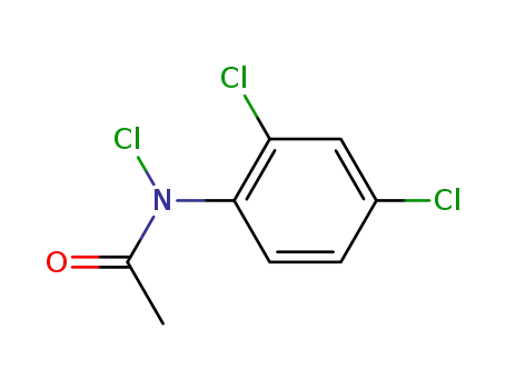 Molecular Structure of 112160-74-4 (acetic acid-(2,4,<i>N</i>-trichloro-anilide))