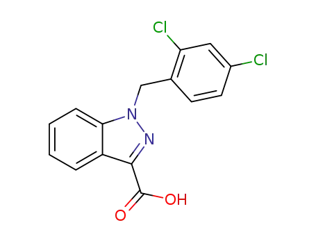 Molecular Structure of 50264-69-2 (Lonidamine)