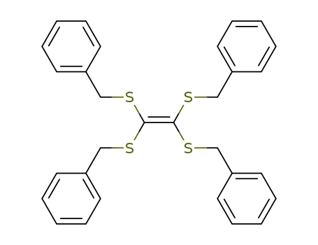 Benzene,
1,1',1'',1'''-[1,2-ethenediylidenetetrakis(thiomethylene)]tetrakis-