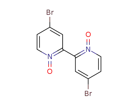 Molecular Structure of 84175-09-7 (4,4'-DIBROMO-2,2'-BIPYRIDINE-N,N'-DIOXIDE)