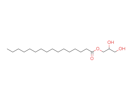 Molecular Structure of 305847-08-9 (rac-1-monopalmitoylglycerol)