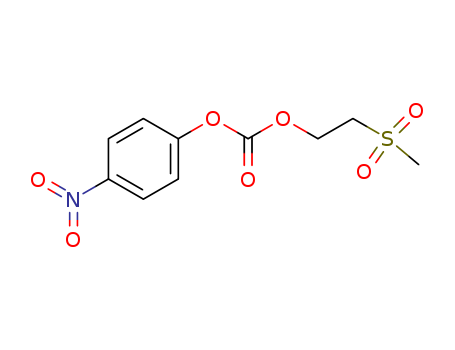 Carbonic acid,2-(methylsulfonyl)ethyl 4-nitrophenyl ester