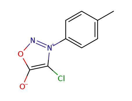 Molecular Structure of 3815-76-7 (4-chloro-3-(4-tolyl)sydnone)