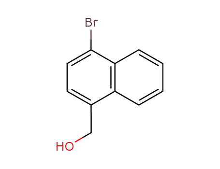 Molecular Structure of 56052-26-7 ((1-BROMONAPHTHALEN-4-YL)METHANOL)