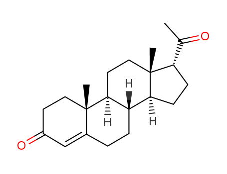 2000-66-0,(17α)-Pregn-4-ene-3,20-dione,Δ4-Pregnendion-(3,20);pregn-4-ene-3,20-dione;3,20-Dioxo-Δ4-pregnen;Δ4-Pregnen-3,20-dion;Progesteron - (3H);Δ4-Pregnendion (Progesteron);
