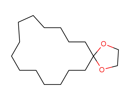 Molecular Structure of 184-41-8 (cyclopentadecanone ethylene acetal)