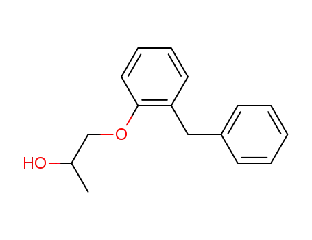 Molecular Structure of 5029-76-5 (1-(2-benzylphenoxy)propan-2-ol)