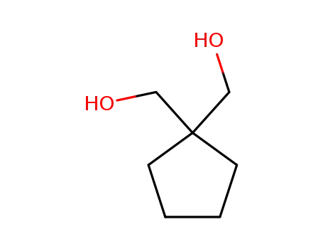 Molecular Structure of 5763-53-1 (CYCLOPENTANE-1,1-DIYLDIMETHANOL)